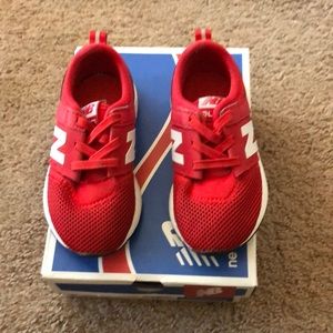 Infant Red New Balance 8